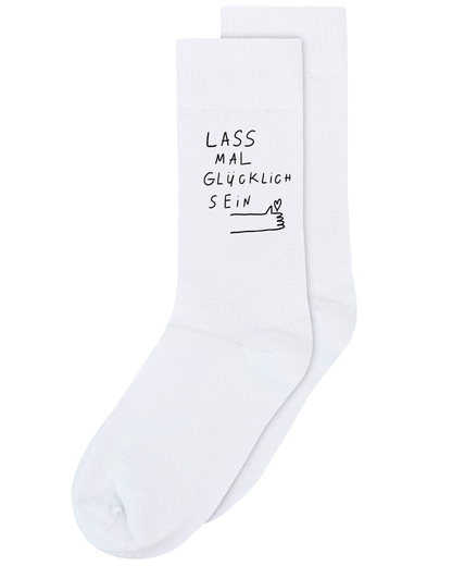 LASS MAL GLÜCKLiCH SEIN — SOCKEN