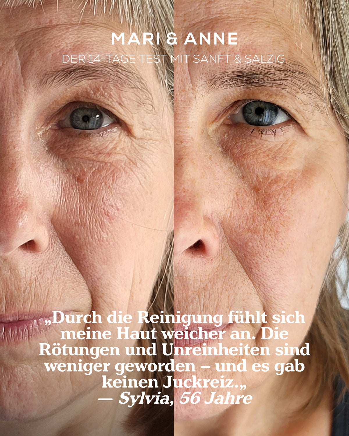 sanft &amp; salzig — Peelingseife "Sensitiv"