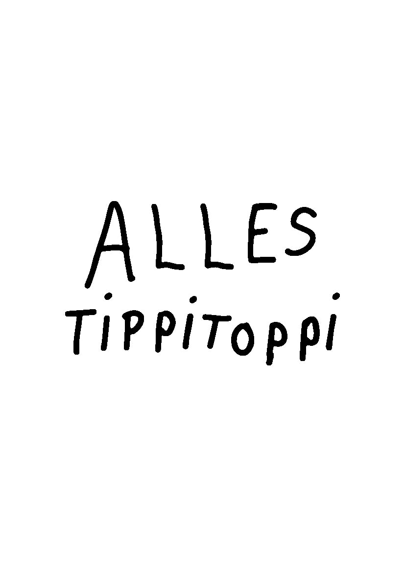 POSTKARTE — Postkarte &quot;Alles Tipptoppi&quot;